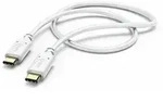 HAMA Ladekabel, USB-C - USB-C, 1,5 m, Wei&szlig;