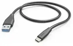 HAMA Ladekabel, USB-A - USB-C, 1,5 m, Schwarz