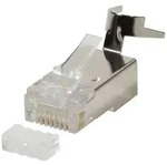 LOGILINK RJ-45 Cat.6A Steckverbinder, 50er-Pack, geschirmt