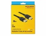 DELOCK DisplayPort Kabel St > St 8K 60Hz 3.00m schwarz
