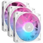 CORSAIR iCUE LINK RX120 RGB Starter Kit, wei&szlig;, LED-Steuerung, 120mm, 3er-Pack