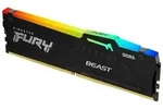 KINGSTON FURY Beast RGB schwarz DIMM 8GB, DDR5-6000, CL30-36-36, on-die ECC
