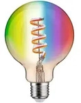 PAULMANN LED ZB Fil RGBW G95 E27 470lm gold 230V