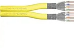 DIGITUS CAT 7A S-FTP Verlegekabel, 1500 MHz B2ca (EN 50575), AWG 22/1, 500 m Trommel,