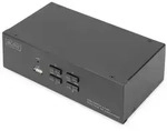 DIGITUS 4 Port DisplayPort Dual View HD Aufl&ouml;sung 4k@60HZ