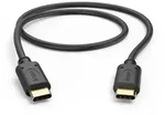HAMA Ladekabel, USB-C - USB-C, 0,5 m, Schwarz