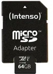 INTENSO 64GB Micro SD Class 10, UHS-1 Professional