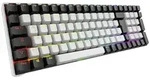 SHARKOON Skiller SGK50 S2 PBT, schwarz, LEDs RGB, hot-swap, Gateron G Pro 3.0 YELLOW,