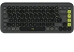 LOGITECH POP Icon Keys, Graphite & Green, Logi Bolt, USB/Bluetooth, FR