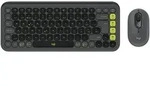 LOGITECH POP Icon Combo, Graphite & Green, Logi Bolt, USB/Bluetooth, CH
