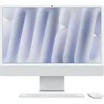 APPLE iMac 24", silber, M4 - 10 Core CPU / 10 Core GPU, 16GB RAM, 256GB SSD,