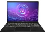 MSI Summit A16 AI+ A3HMTG-035, Ink Black (00159K-035) 16", 2560x1600 (165Hz, IPS