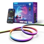 GOVEE 4M Neon Preinstalled Strip Light Black support Matter(Homekit, Google, Alexa,