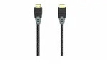 HAMA HDMI-Kabel, St.-St., 8K, Gewebe, vergoldet, 1,5m