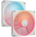 CORSAIR iCUE Link LX140-R RGB Dual Pack, wei&szlig;, LED-Steuerung, 140mm, 2er-Pack