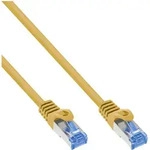 INLINE Patchkabel, Cat,6A, S/FTP, TPE (LSZH), CCA, gelb, 7,5m