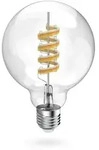 HAMA Smarte LED-Lampe E27, Filament Globe G95, RGBW dimm