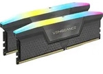CORSAIR Vengeance RGB grau DIMM Kit 32GB, DDR5-6400, CL32-44-40-84, on-die ECC