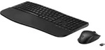 HP 685 Comfort Dual-Mode Keyboard and Mouse Combo, schwarz, USB/Bluetooth, DE