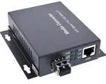 INLINE Netzwerk Media Konverter 10Gb/s TP zu SFP+ LWL (f&uuml;r LC Duplex), SM, 10km