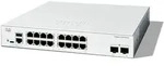 CISCO Catalyst 1300 Rackmount Gigabit Managed Switch, 16x RJ-45, 2x SFP