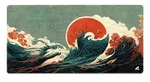SHARKOON Skiller SGP40 D2, Mouse Mat, 1000x500mm, Abstract Hokusai Style