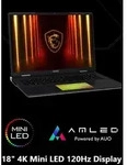 MSI Titan 18 HX AI A2XWJG-656, Core Black, Core Ultra 9 285HX, 64GB RAM, 6TB SSD,