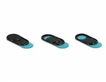 DELOCK Webcamabdeckung f&uuml;r Notebook, Tablet, Smartphone 3St