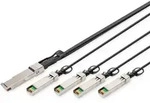 DIGITUS DAC Breakout Kabel 2 m 1x 40G zu 4x 10G 1x 40G zu 4x 10 G