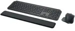 Logitech MX Keys Combo for Business Gen 2, schwarz, Logi Bolt, USB/Bluetooth, CH