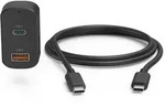 HAMA Universal-USB-C-Kfz-Notebook-Netzteil Power Delivery (PD) 5-20V/65W schwarz
