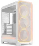 FRACTAL Design Meshify 3 Ambience Pro RGB White TG Clear Tint, wei&szlig;, Glasfenster