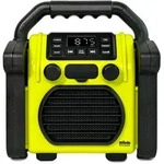 SILVA BR 230 BT neon-gelb Baust. PLL Radio, Akku, BT, AUX in, USB, Licht, SOS-Alarm,