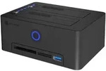 ICY BOX Kartenleser IB-1233CL-CR 2x 2,5/3,5 SSD/HDD