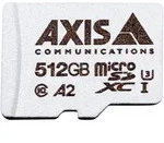 AXIS Surveillance R100/W39 microSDXC 512GB Kit, UHS-I U3, A2, Class 10