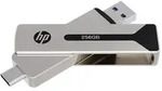 PNY HP 911 Pro Pearl Nickel 256GB, USB-A 3.0/USB-C 3.0