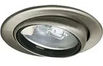 PAULMANN M&ouml;bel EBL schwenkbar max.20W 12V G4 69mm Eisen geb&uuml;rstet/Stahlblech/Glas