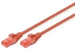 DIGITUS CAT 6 U-UTP Patchkabel, 1 m, Rot m, Farbe Rot