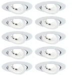 PAULMANN EBL 3stepdim schw LED 10x4,8W ws