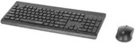MANHATTAN Office Pro MWK7350 Wireless Keyboard ans Mouse Combo Set, schwarz, USB, DE