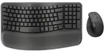 LOGITECH Wave Keys and Lift Combo, schwarz, Logi Bolt, USB/Bluetooth, DE