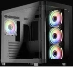 LC-POWER Gaming 8001B Pro-Storm Dark, schwarz, schallged&auml;mmt
