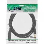 INLINE Kopfh&ouml;rerverl&auml;ngerung, 6,3mm Klinke St/Bu, 3m, Stereo, vergoldete Kontakte,