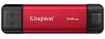 KINGSTON Dual Portable SSD rot 2TB, USB-A 3.1/USB-C 3.1