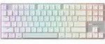 CHERRY XTRFY MX 8.2 Pro TMR Wireless, wei&szlig;/silber, MK Crystal Magnetic,