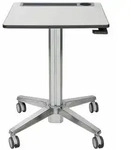 ERGOTRON LearnFit Sit-Stand Schreibtisch max. 7kg. Anhebung bis 40cm