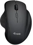 EQUIP Rechargeable Dual Mode Wireless Mouse schwarz, USB/Bluetooth