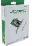 INLINE Gigabit Netzwerkkarte, M12 x-kodiert, PCIe x1, 2,1, PoE+