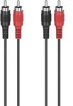 HAMA Audio-Kabel, 2 Cinch-Stecker - 2 Cinch-Stecker, 1,5 m