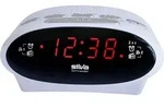 SILVA UR 1195 wei&szlig; PLL UKW Uhrenradio